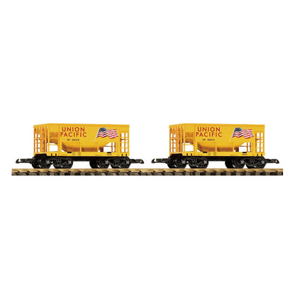 Piko 38950 G Scale Union Pacific Ore Car, Flag, 2-Pack