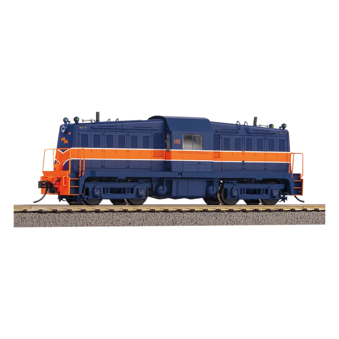 Piko 52469 HO Scale MMID Whitcomb 65-Ton Diesel 102, Sound