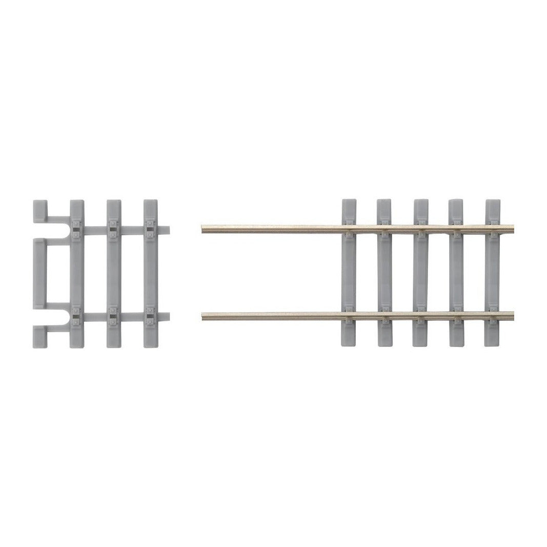 Piko 55151 HO Scale Concrete Tie Flex End Ties 31mm, Box of 12