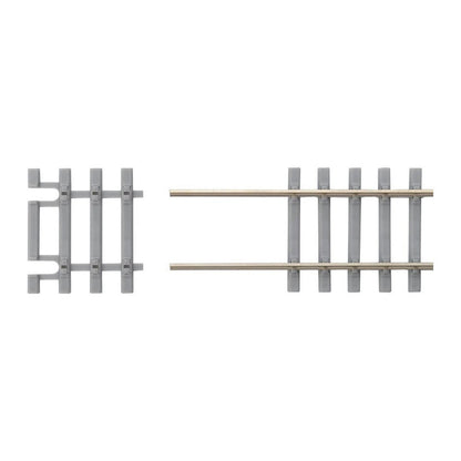 Piko 55151 HO Scale Concrete Tie Flex End Ties 31mm, Box of 12