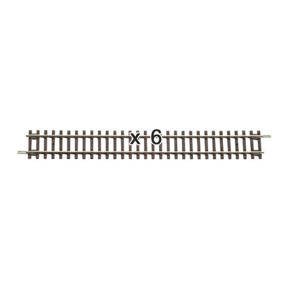 Piko 55201 HO Scale Straight Track 231mm, Box of 6
