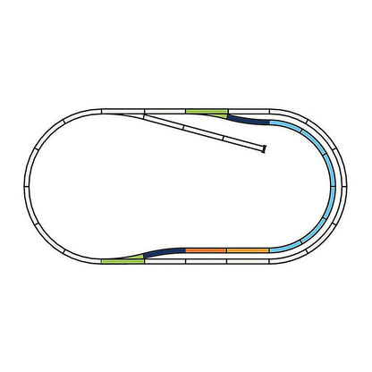 Piko 55320 HO Scale A-Track Set C