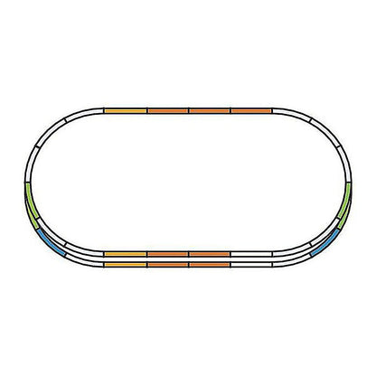 Piko 55340 HO Scale A-Track Set E