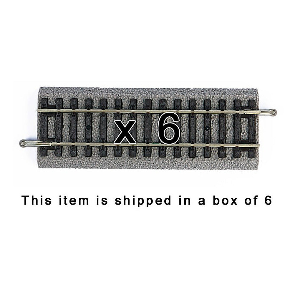 Piko 55403 HO Scale Roadbed Straight Track 115mm, Box of 6
