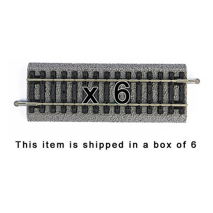 Piko 55403 HO Scale Roadbed Straight Track 115mm, Box of 6