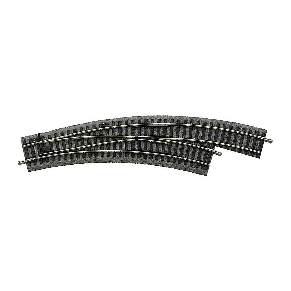 Piko 55423 HO Scale Roadbed Right Curved Switch BWR R2/R3