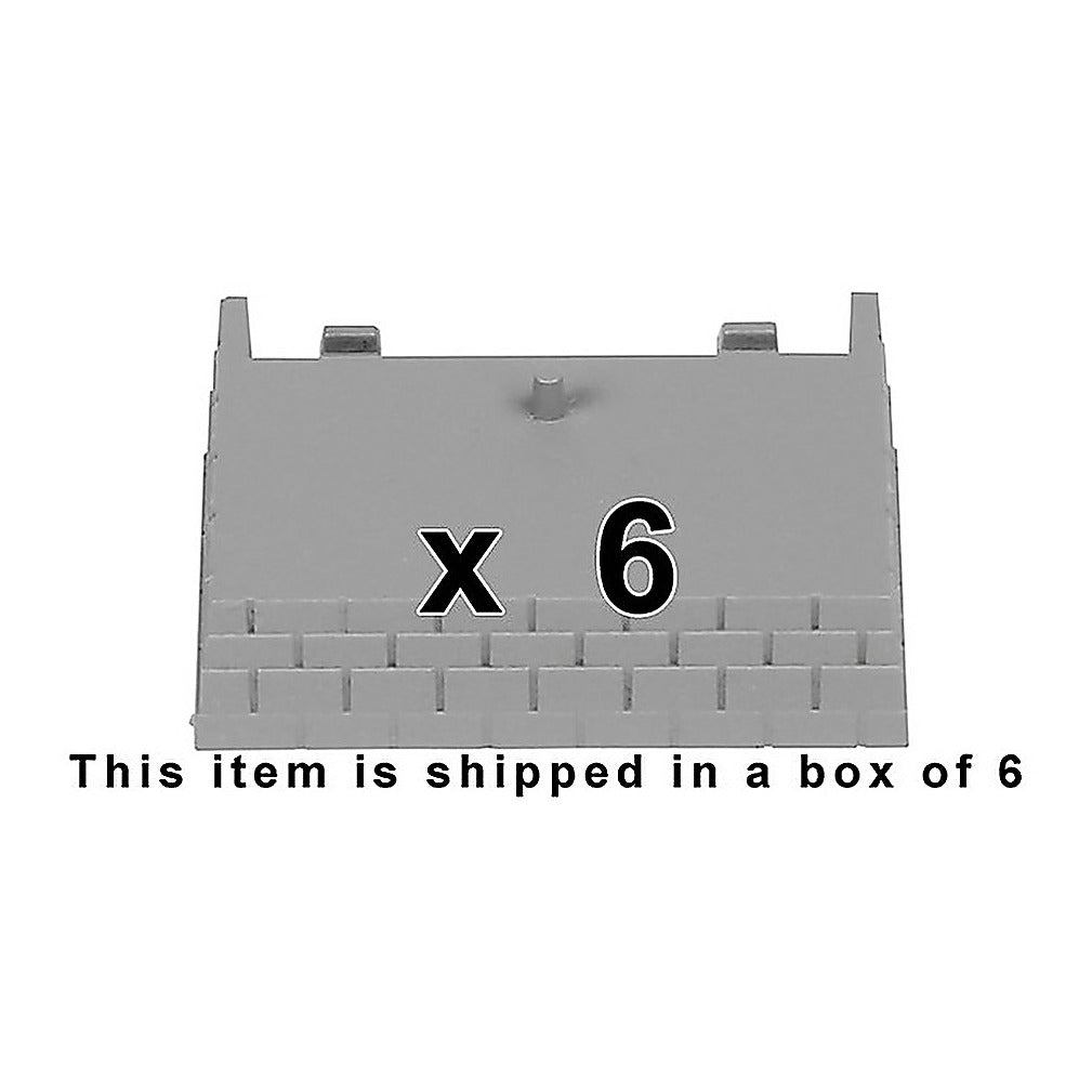Piko 55447 HO Scale Roadbed for Power Clip, 6 Pcs