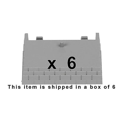 Piko 55447 HO Scale Roadbed for Power Clip, 6 Pcs