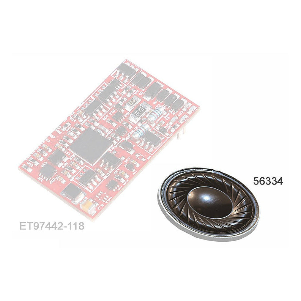 Piko 56334 HO Scale 4 Ohm Round Speaker for KM Loco