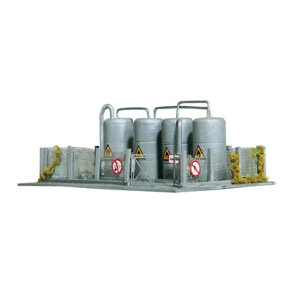 Piko 60012 N Scale Warwick Oil Tanks Building Kit