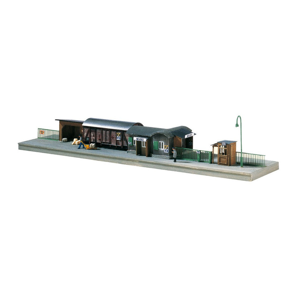 Piko 60028 N Scale Temporary Railroad Station Building Kit