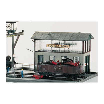 Piko 61101 HO Scale Classic Line Repair Shop Building Kit