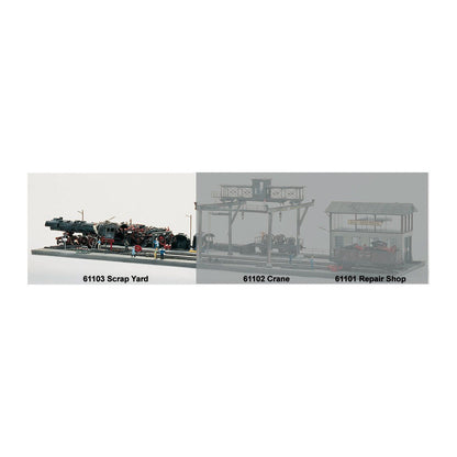 Piko 61103 HO Scale Locomotive Scrap Yard Building Kit