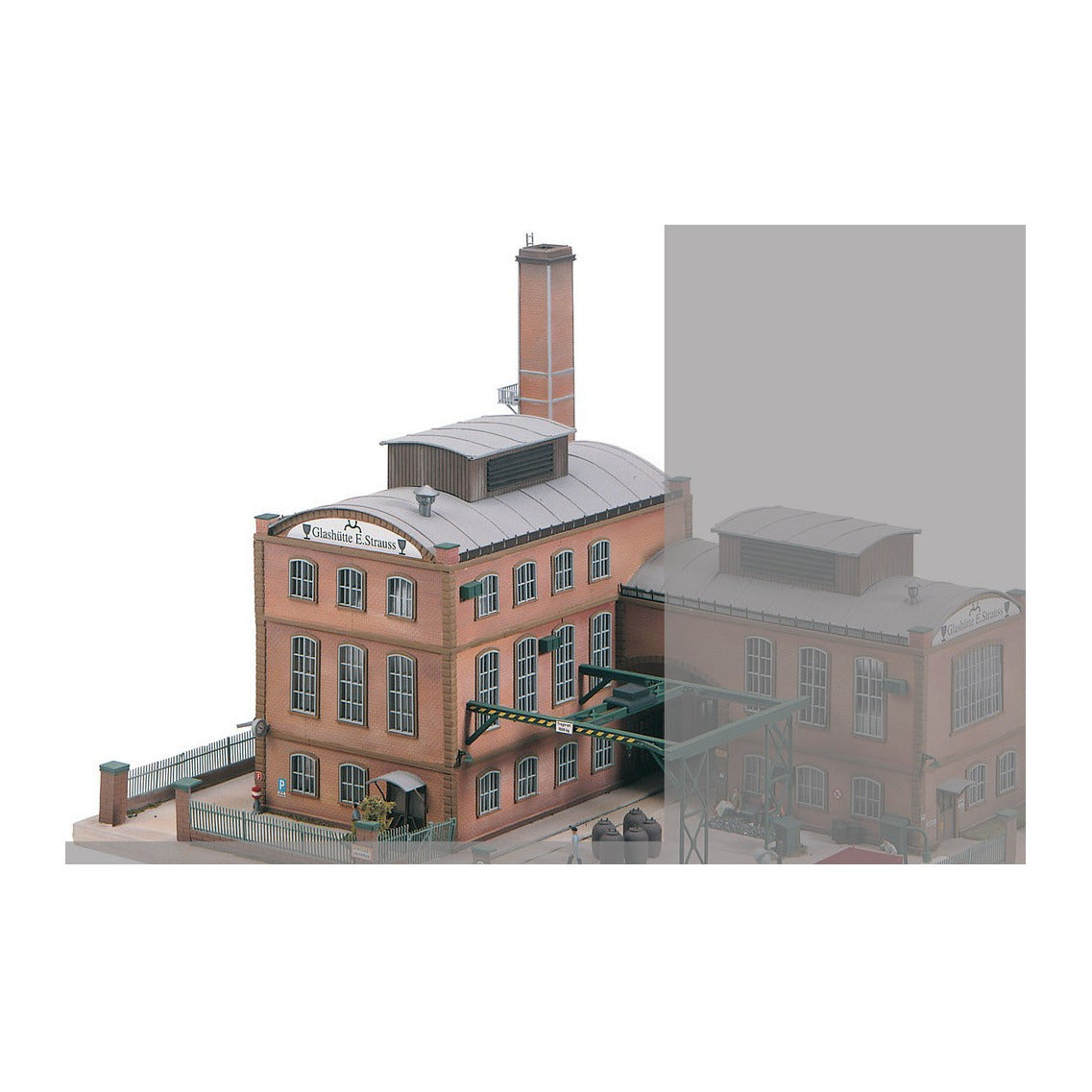 Piko 61116 HO Scale E Strauss Glass Factory Building Kit