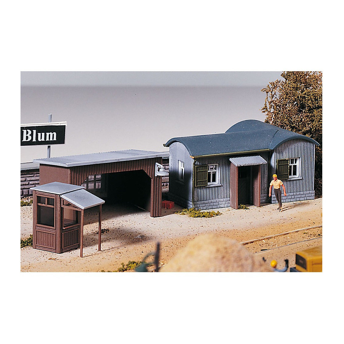 Piko 61127 HO Scale Sand Works Sales Office Kit