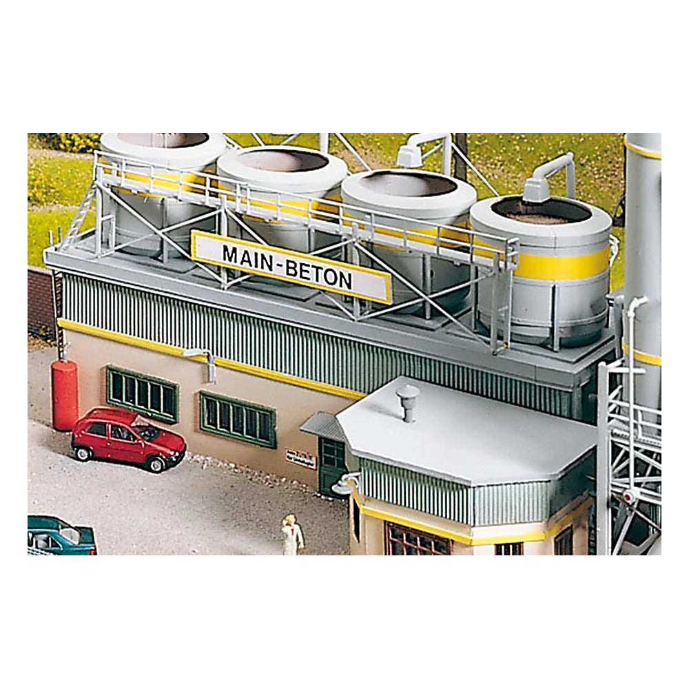Piko 61130 HO Scale Concrete Plant Mixing Building Kit