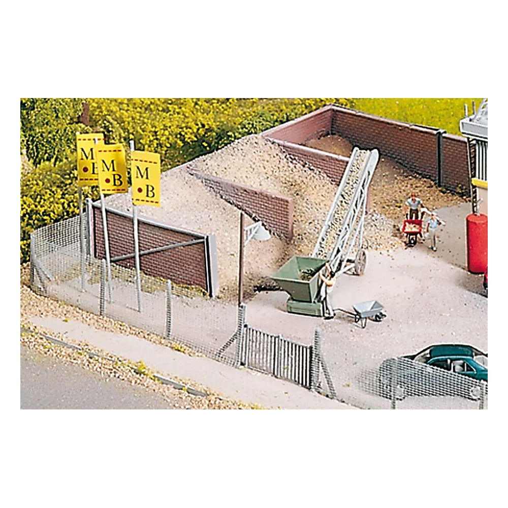 Piko 61132 HO Scale Concrete Plant Sand Bunkers Kit