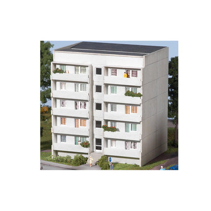 Piko 61146 HO Scale Prefab Apartment Block Basic Set Kit