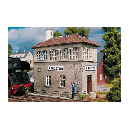 Piko 61822 HO Scale Burgstein Switch Tower Building Kit