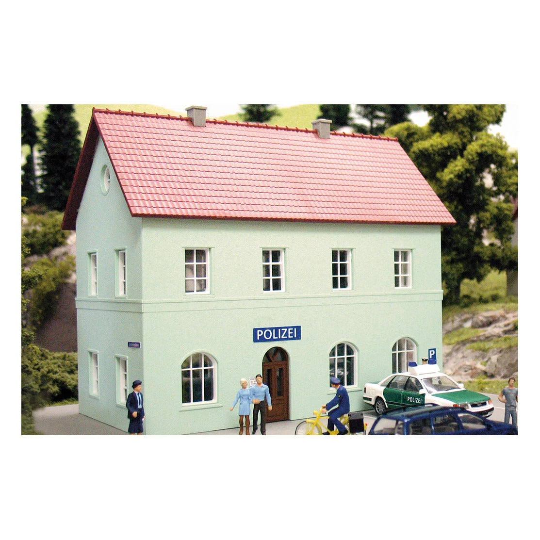 Piko 61836 HO Scale Police Station Building Kit