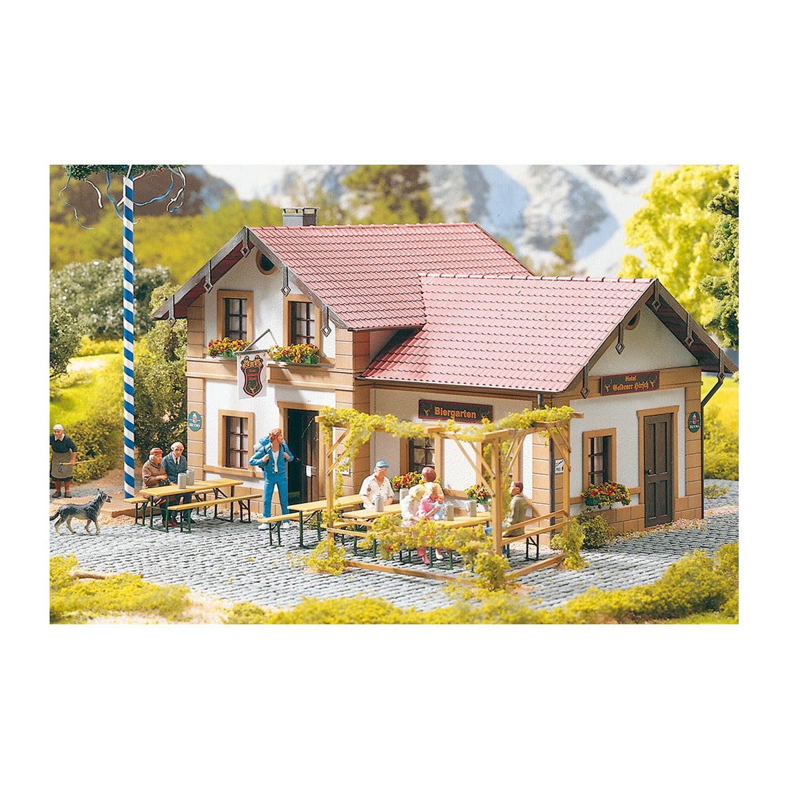 Piko 62022 G Scale Beer Garden Cafe, Building Kit
