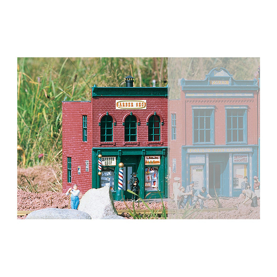 Piko 62219 G Scale Davids Barber Shop Building Kit