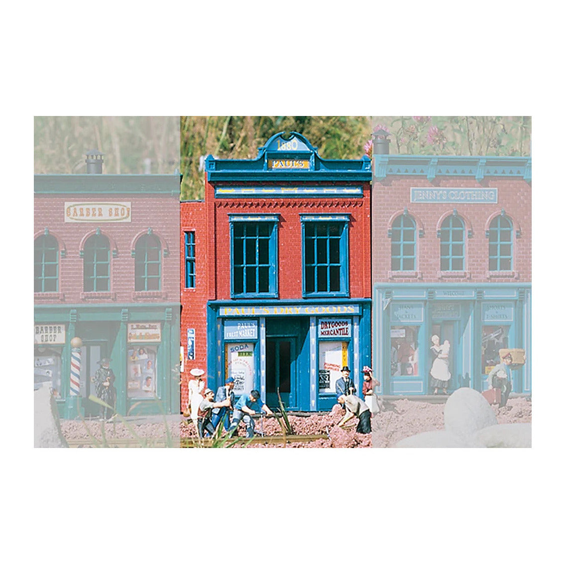 Piko 62220 G Scale Pauls Dry Goods Building Kit