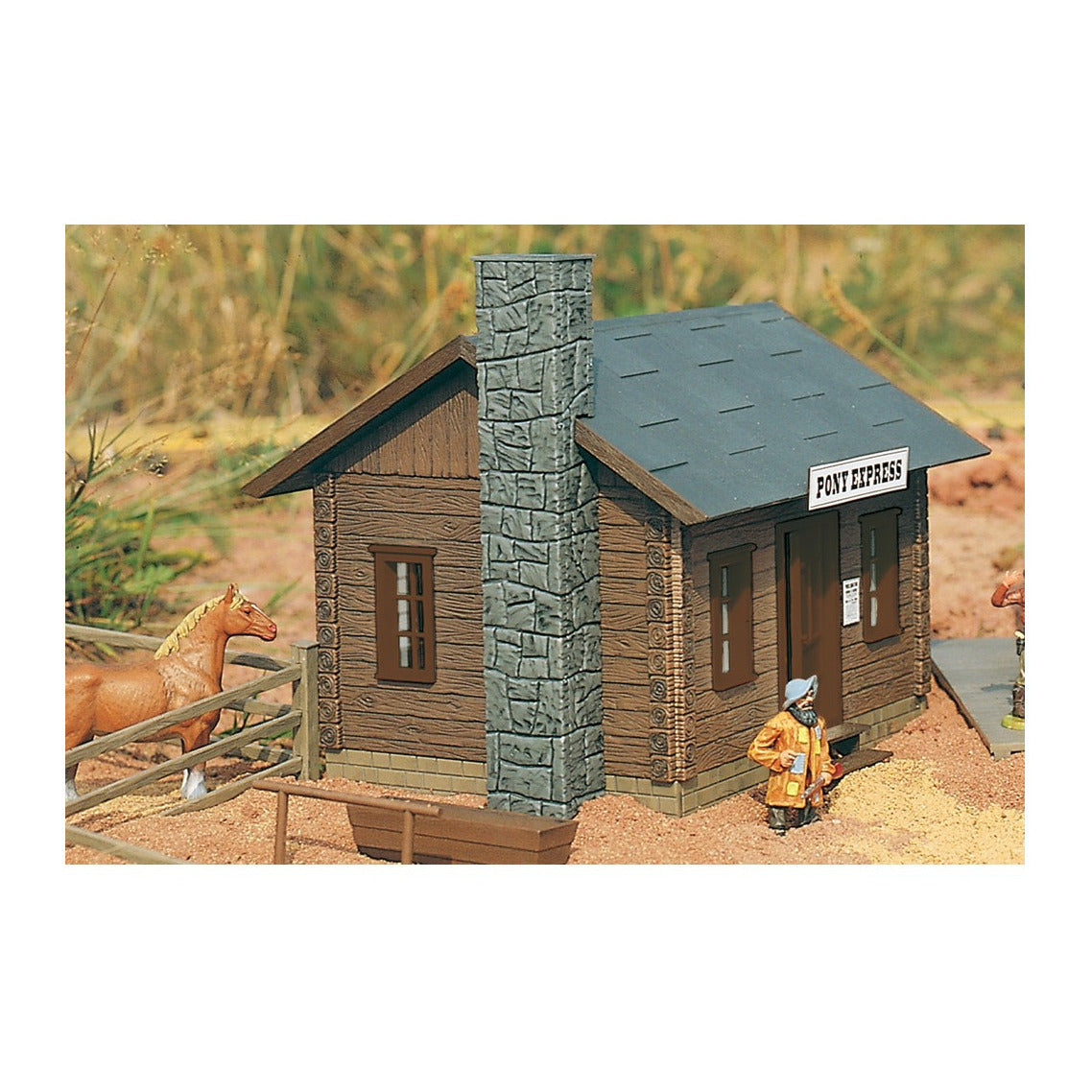 Piko 62224 G Scale Pony Express Cabin Building Kit