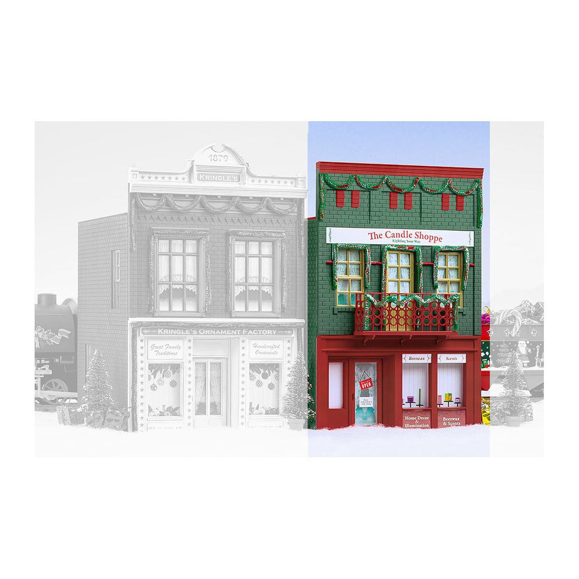 Piko 62269 G Scale ChristmasTown Candle Shop Building Kit