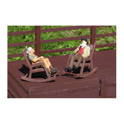 Piko 62295 G Scale Rocking Chairs, Set of 2