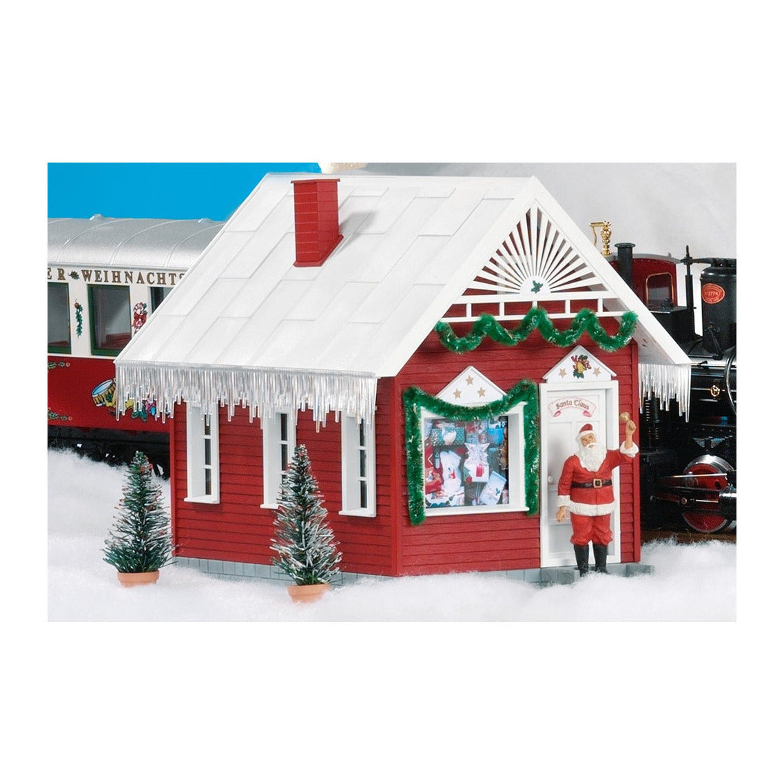 Piko 62703 G Scale Santa's House, Built-Up