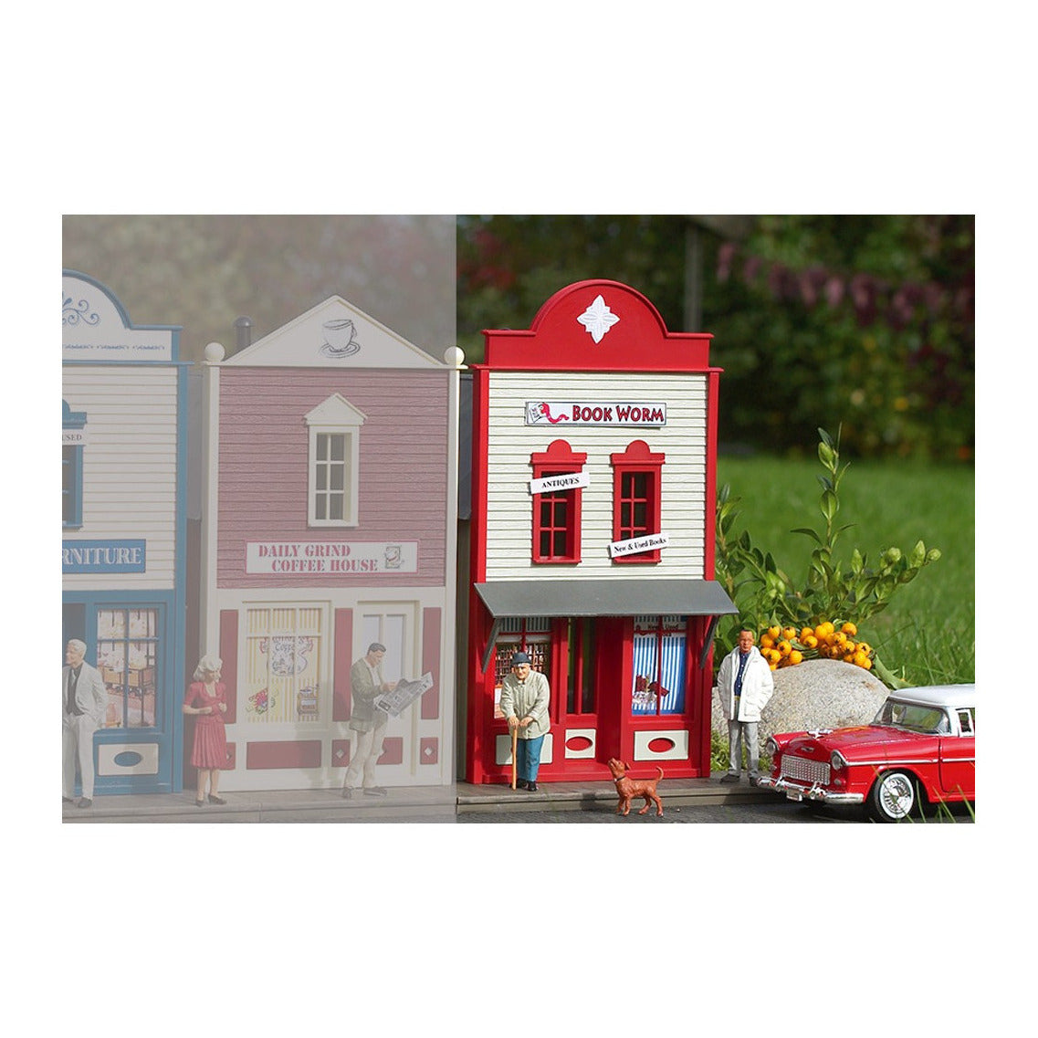 Piko 62724 G Scale Qwik-Kit Book Worm Book Shop