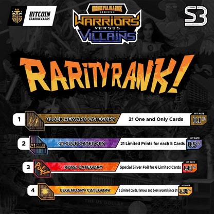 Pack - OPP S3 Warriors vs Villains