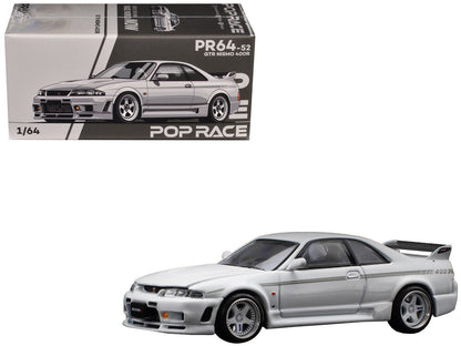 GTR Nismo 400R RHD (Right Hand Drive) White 1/64 Diecast Model Car by Pop Race  free shipping USA