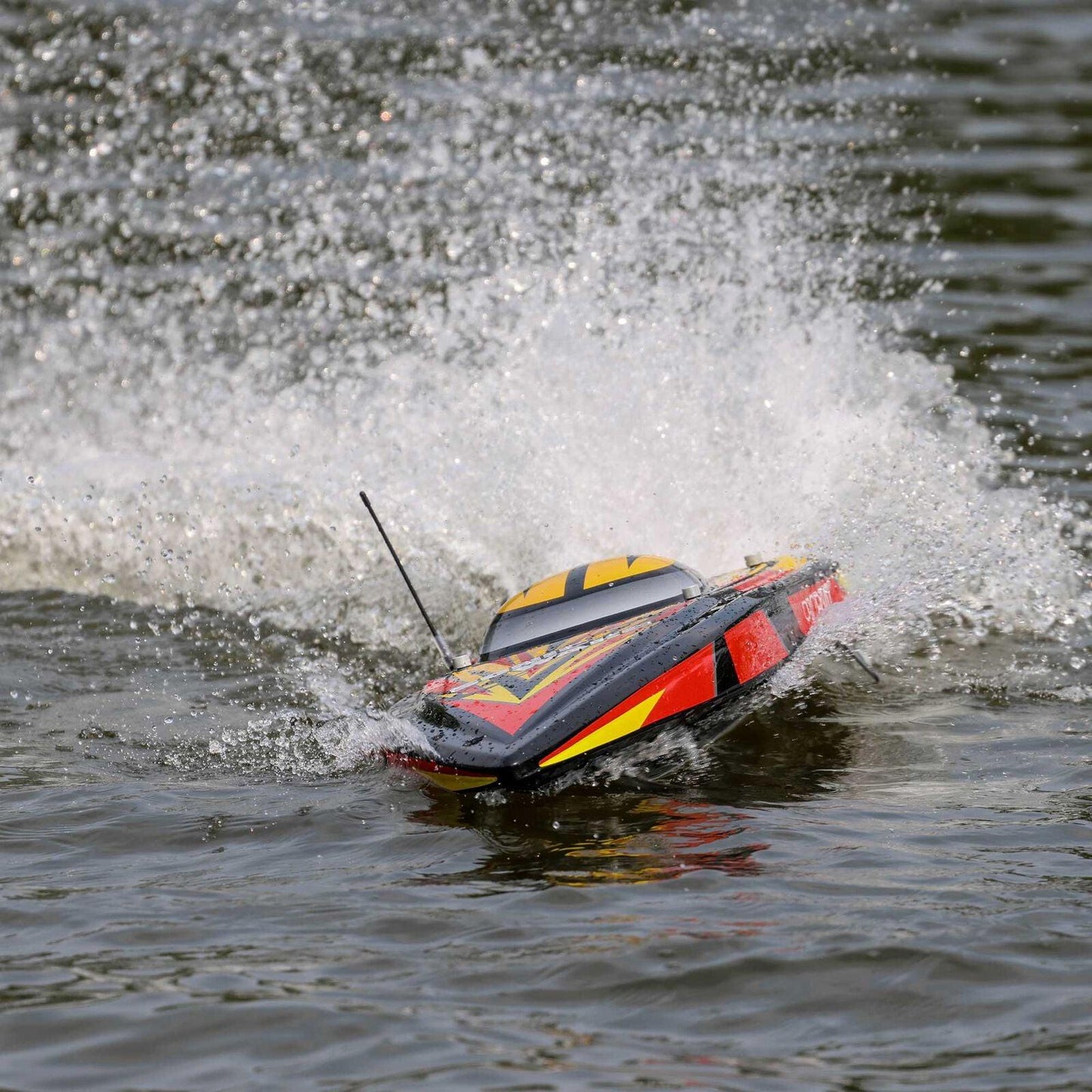 Pro Boat Sonicwake V2 36" Self-Righting Brushless Deep-V RTR Black