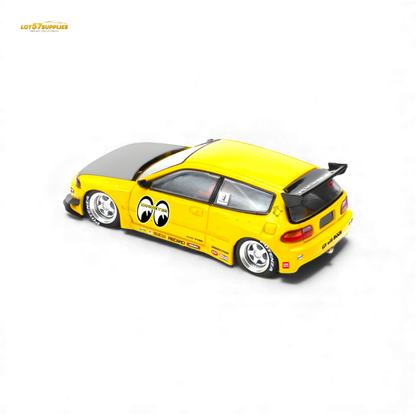 Pop Race Pandem Civic EG6 MOONEYES 1:64