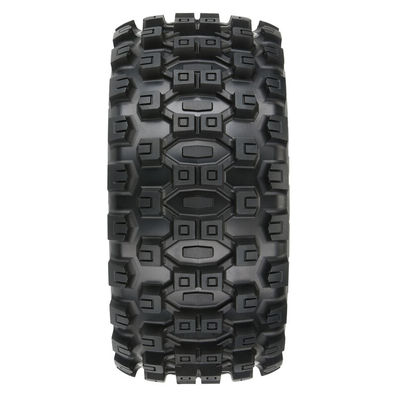 Pro-Line  Badlands MX57 5.7" Tires Mounted 24mm Hex (2) X-Maxx kraton 8s