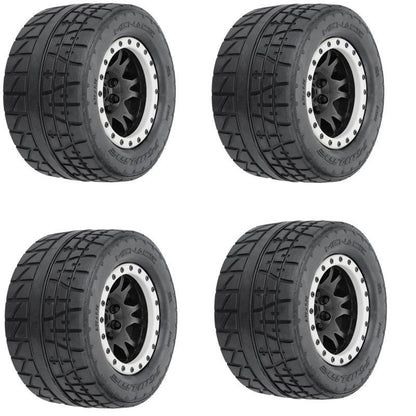 Pro-Line 1/5 Menace HP BELTED Pro-Loc Tires / Wheels (4) Traxxas X-Maxx
