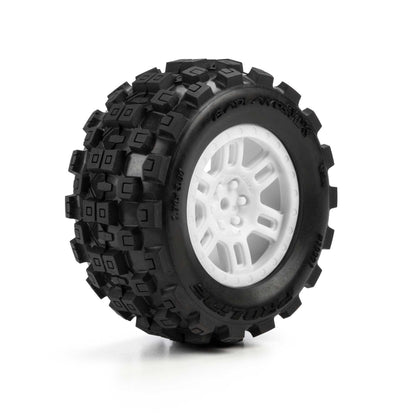Pro-Line 1/16 Badlands MX Tires White ARRMA Mini Kraton (2)