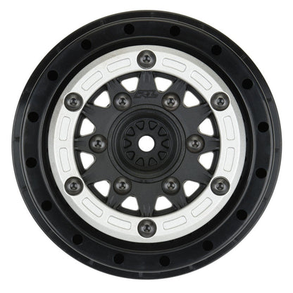 Pro-Line PRO281103 1/10 Raid Bead-Loc F/R 2.2/3.0 SC 2 Silvr/Blk
