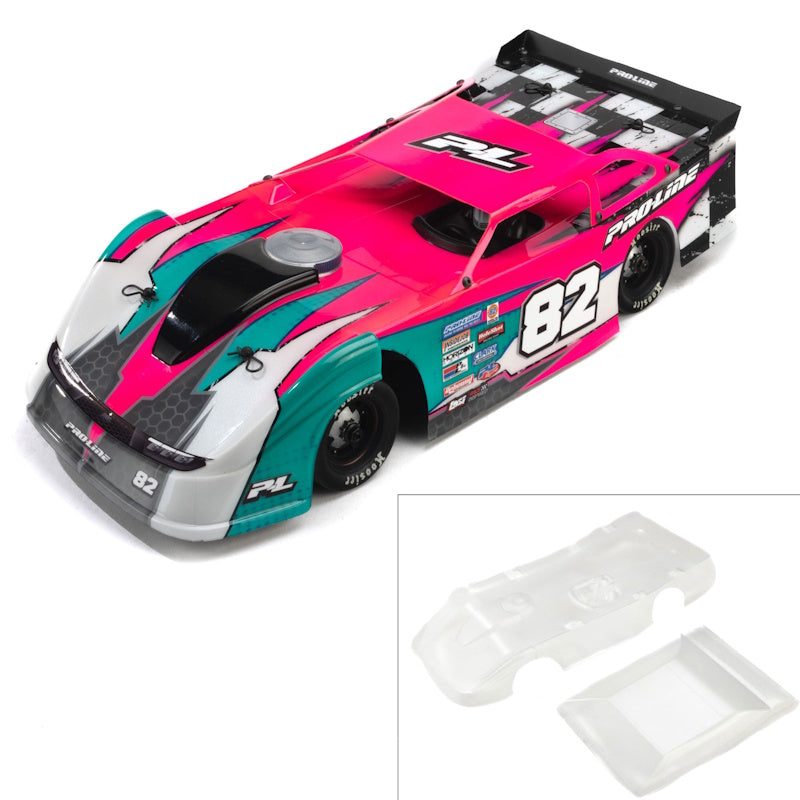 Pro-Line 1/12 Dirt Tombstone Hi-Performance Clear Body: Losi ALM RC Race Car
