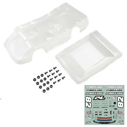 Pro-Line 1/12 Dirt Tombstone Hi-Performance Clear Body: Losi ALM RC Race Car