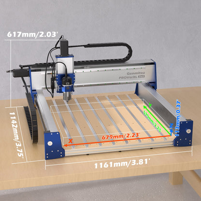 PROVerXL 2x2 CNC Router, Pre-Assembled, Ball Screw Drive, Available with Vectric Software