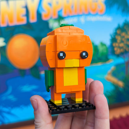 Orange Bird Brick Building Set - Custom Set - Made Using LEGO® Parts