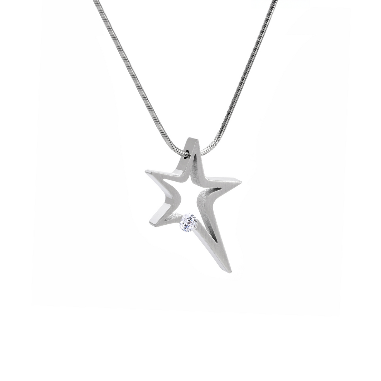 PT115W B.Tiff Shooting Star Pendant Necklace by B.Tiff New York