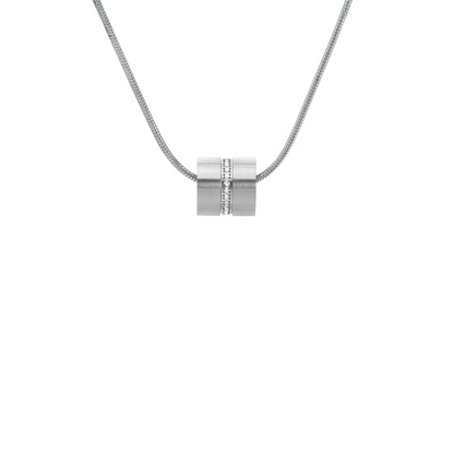 PT118W B.Tiff Barrel Pendant by B.Tiff New York