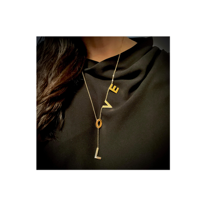 PTloveG B.Tiff Gold Adjustable Love Chain by B.Tiff New York