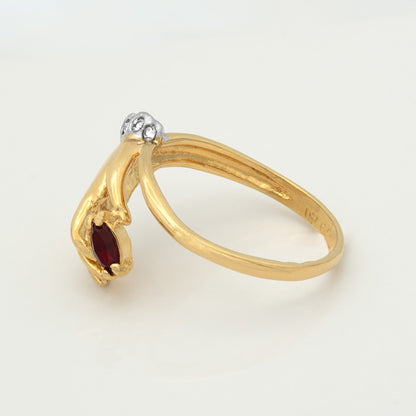 Vintage Austrian Crystals 18k Yellow Gold Matte or Polished Finish Made in USA by PVD Vintage Jewelry