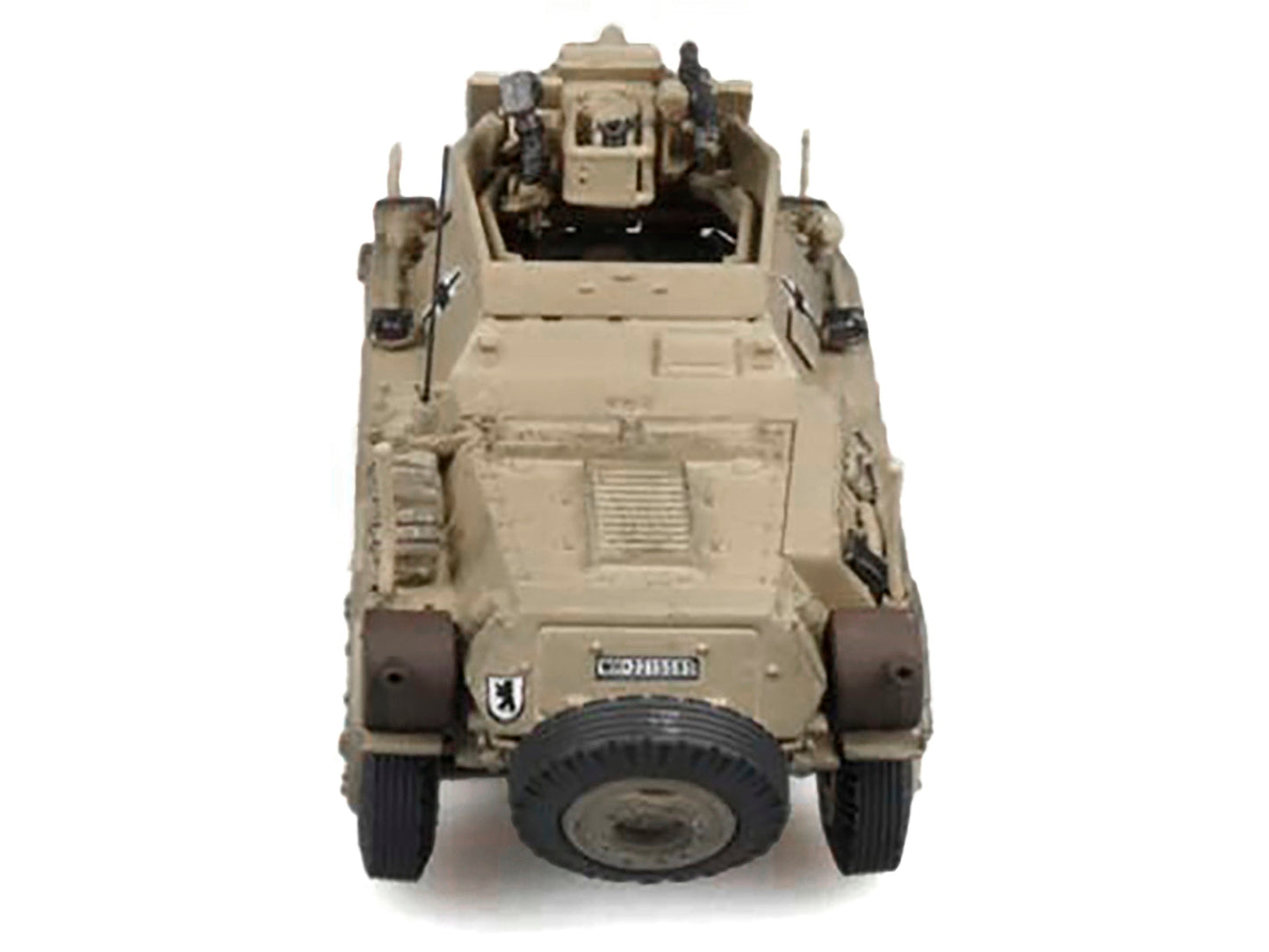 Sd.Kfz. 234/3 Armored Vehicle "#0 3rd Panzer Division Hungary" (1945) German Army 1/72 Diecast Model by Panzerstahl