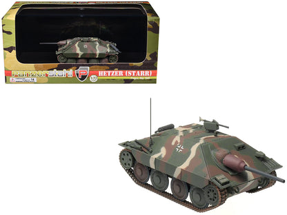 Hetzer (Starr) Tank Destroyer "Prague" (1945) German Army 1/72 Diecast Model by Panzerstahl  free shipping USA